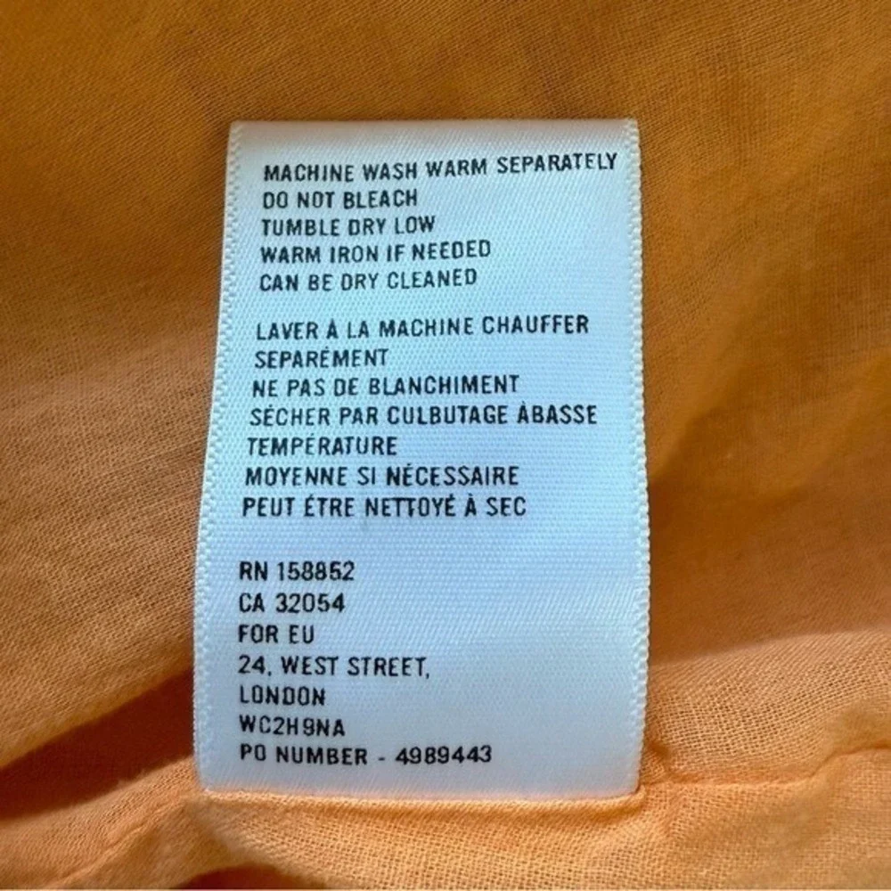 Anthropologie Orange Maxi Dress - Picture 12 of 13